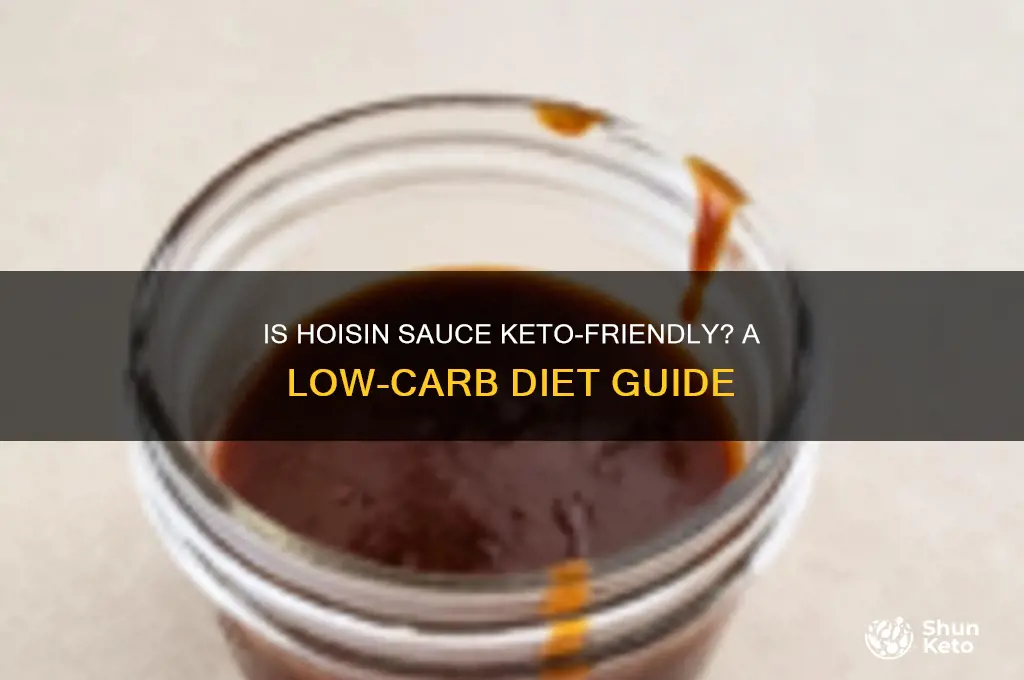 can you have hoisin sauce on keto