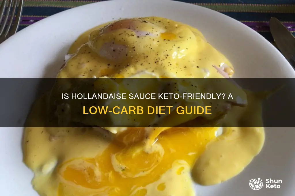 can you have hollandaise sauce on keto diet