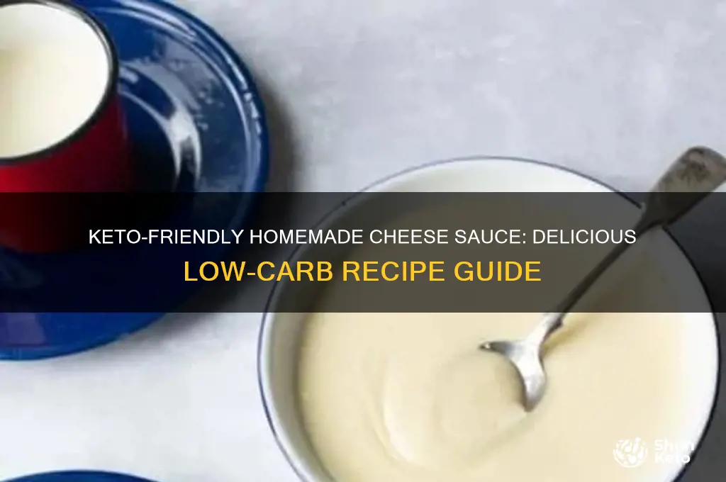 can you have homemade cheese sauce on keto
