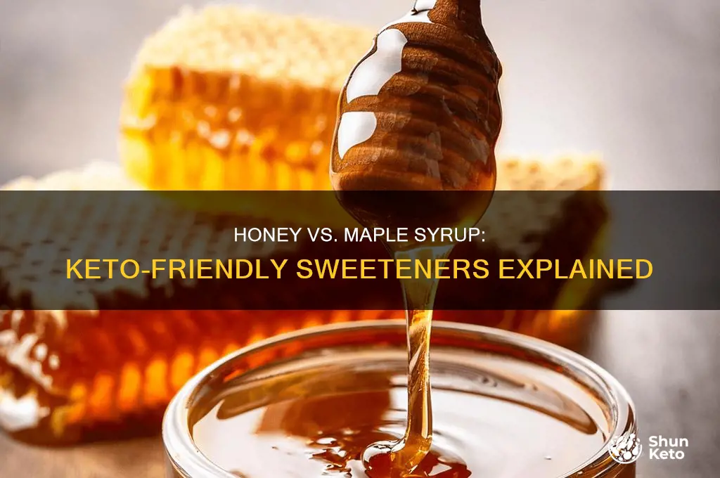 can you have honey or maple syrup on keto