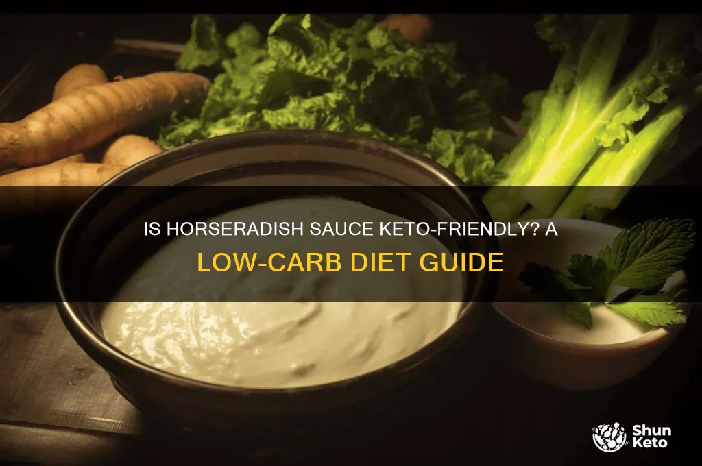 can you have horseradish sauce on keto