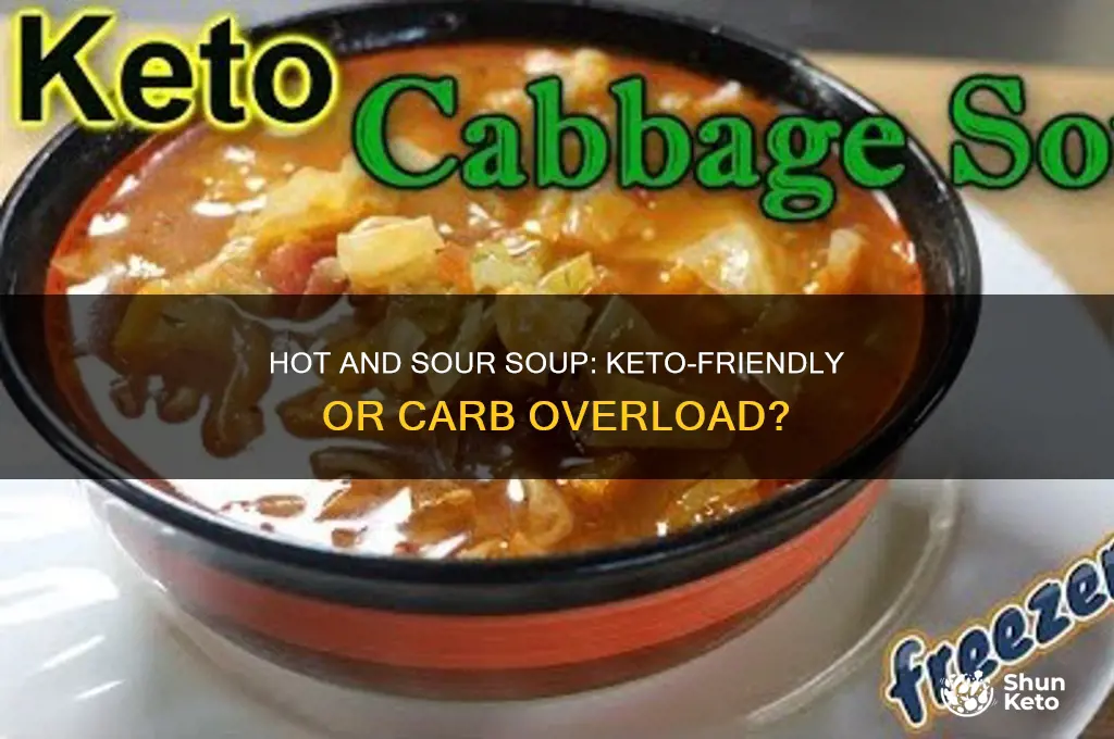 can you have hot and sour soup on keto diet