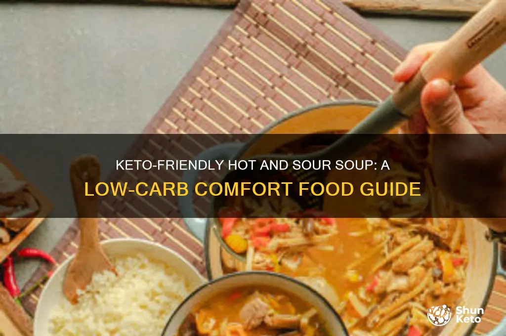 can you have hot and sour soup on keto