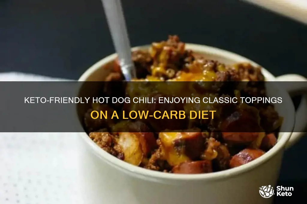 can you have hot dog chili on keto