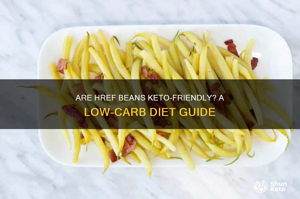 can you have hreeb beans keto