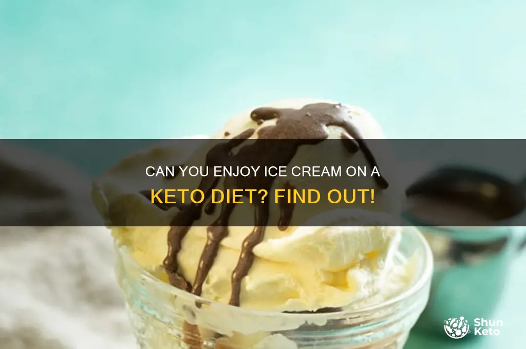 can you have ice cream on keto diet