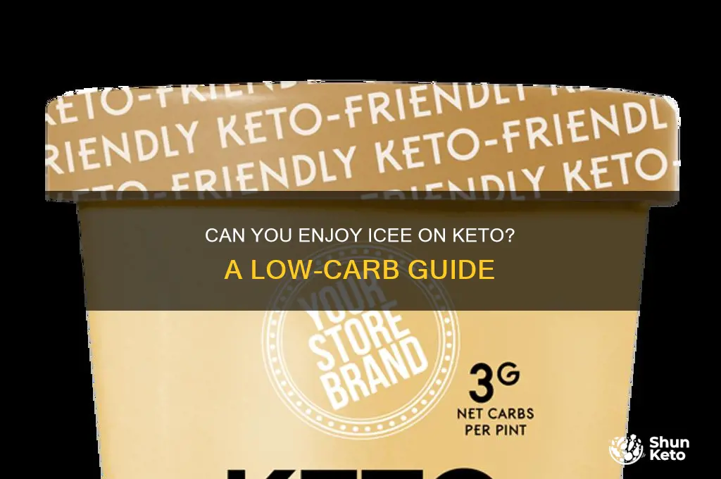 can you have icee on keto