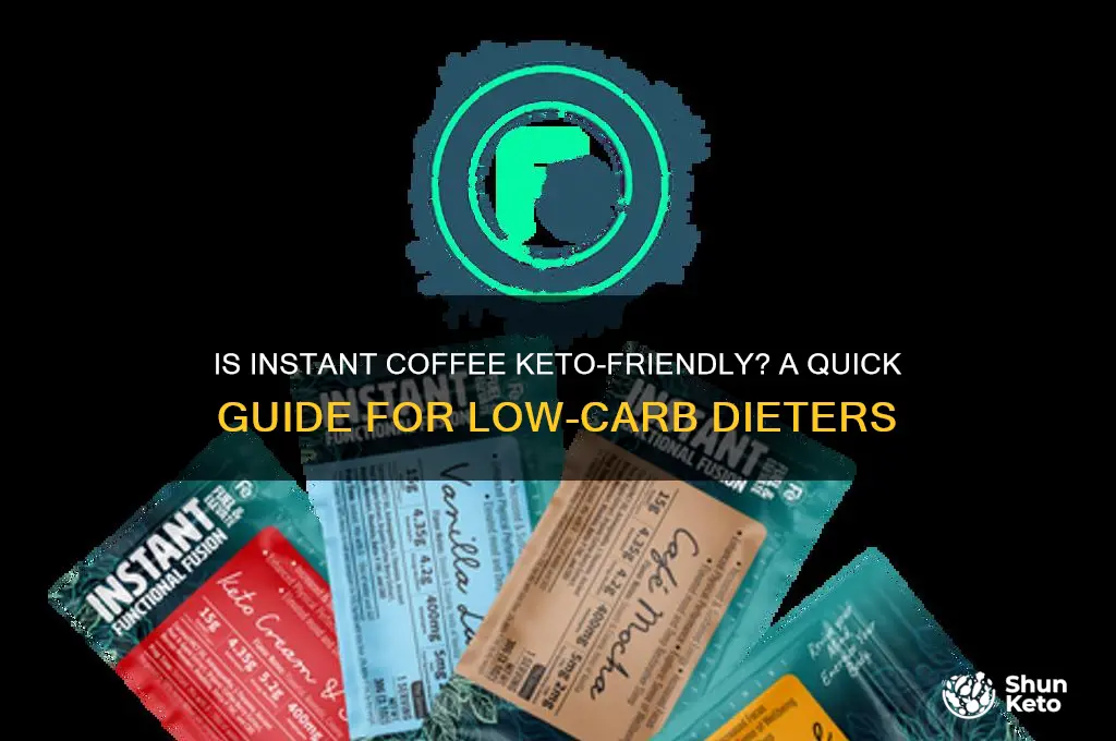 can you have instant coffee on keto