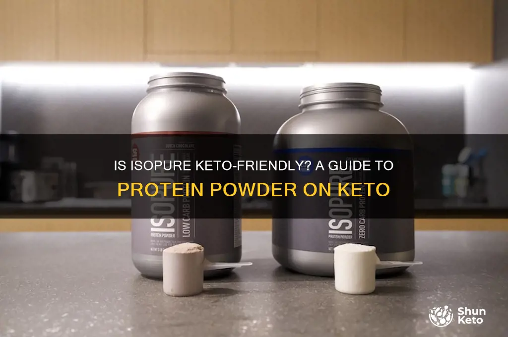 can you have isopure on keto