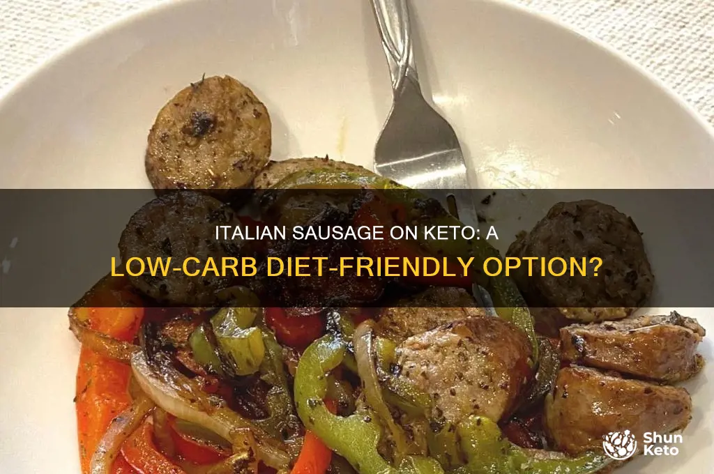 can you have italian sausage on keto diet