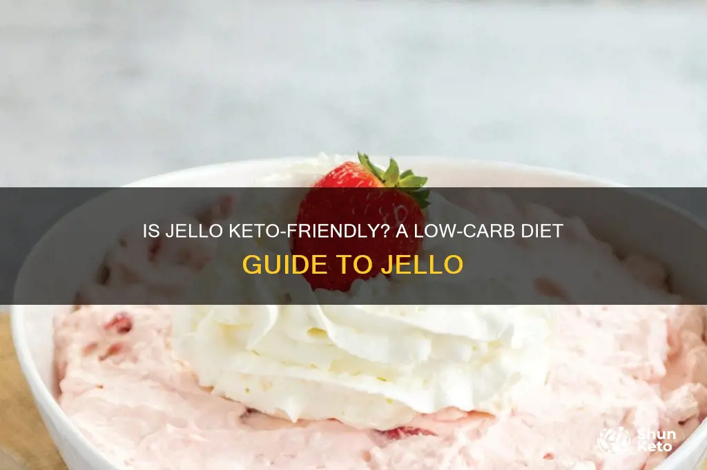 can you have jello on keto