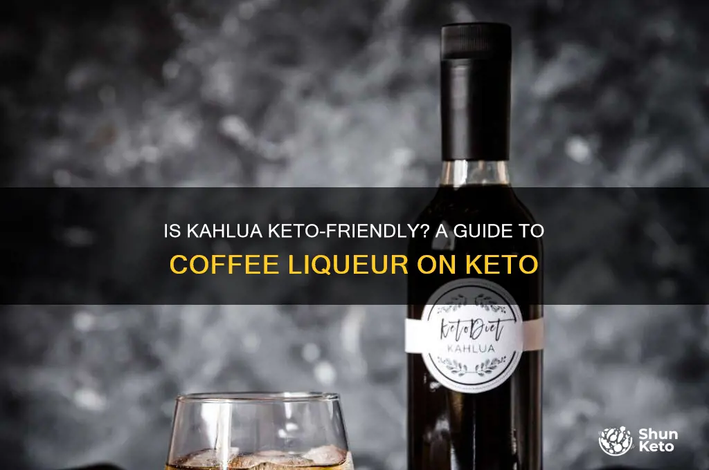 can you have kahlua on keto