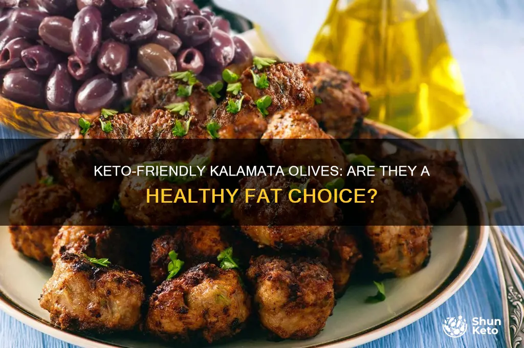 can you have kalamata olives on keto