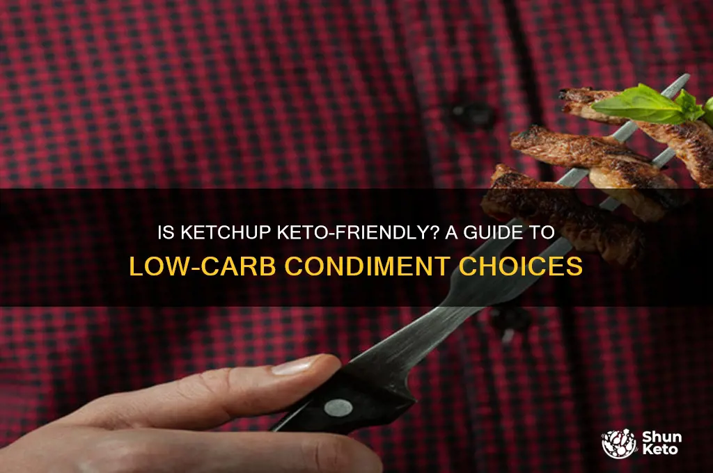 can you have ketchup on a keto diet