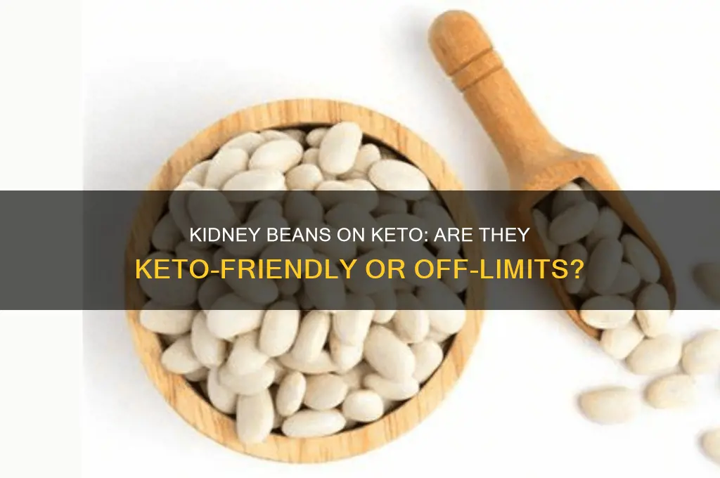 can you have kidney beans on keto diet