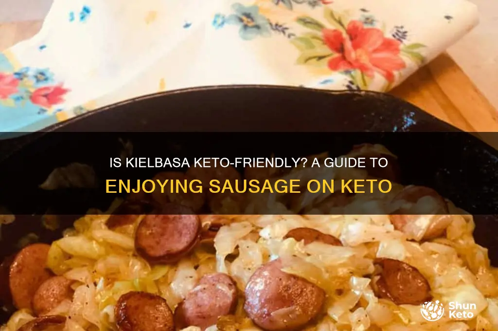 can you have kielbasa on keto