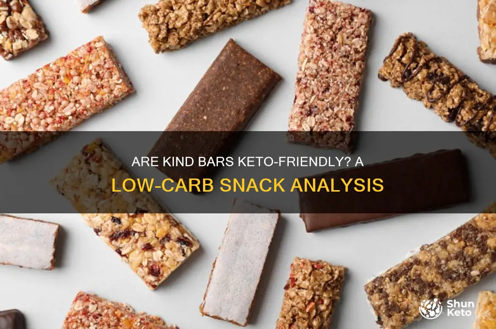 can you have kind bars on keto