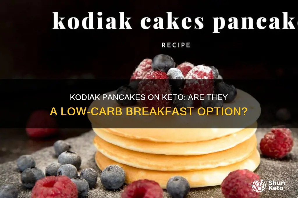 can you have kodiak pancakes on keto