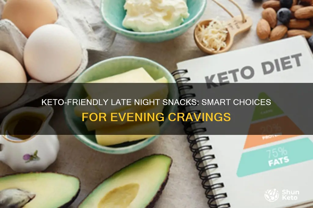 can you have late night snacks on keto