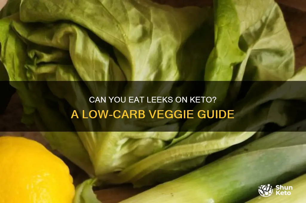 can you have leeks on keto