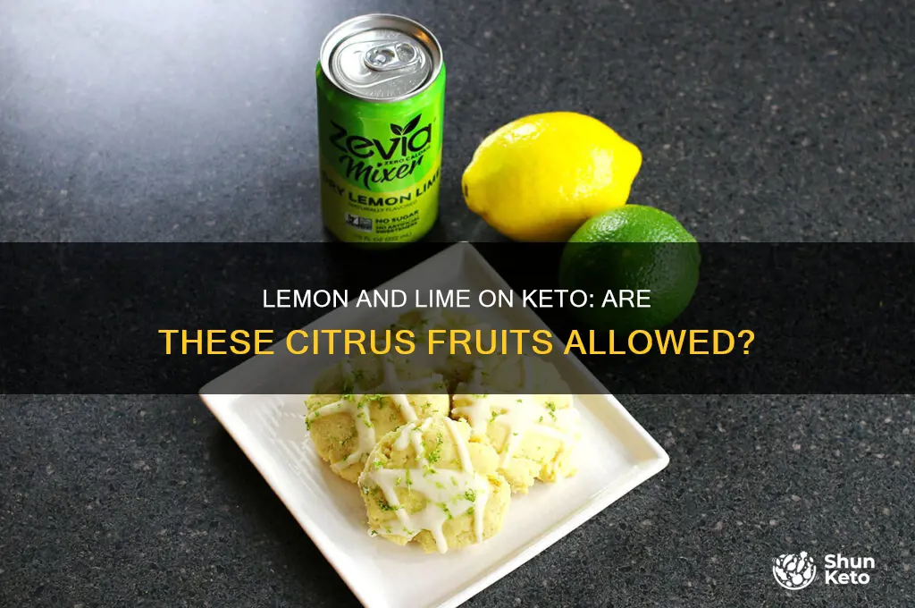 can you have lemon and lime on keto