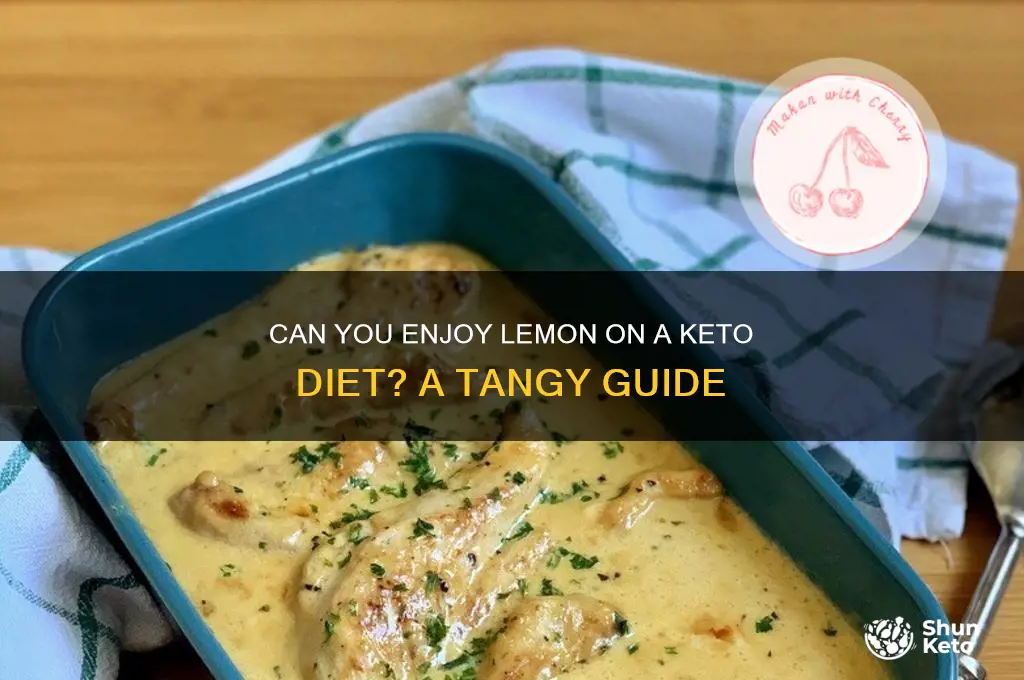 can you have lemon on a keto fiet