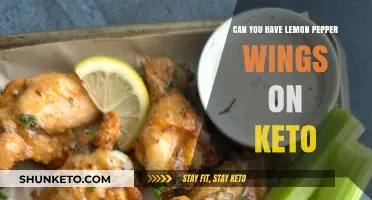 Keto-Friendly Lemon Pepper Wings: A Delicious Low-Carb Snack Option