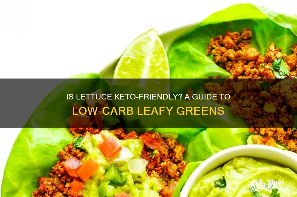 can you have lettuce on keto