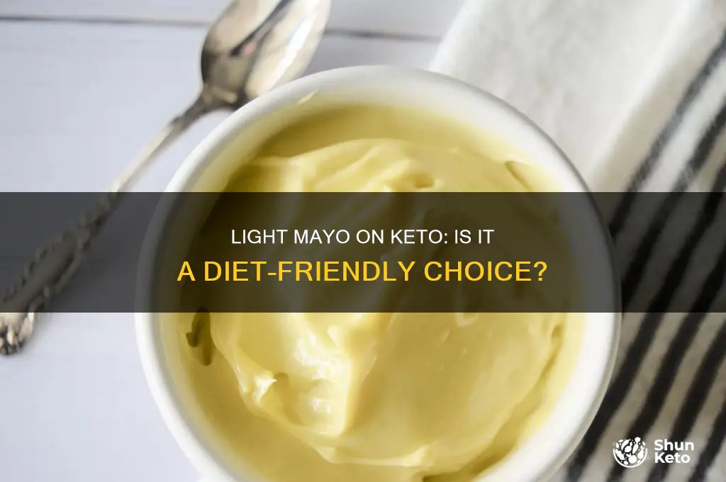 can you have light mayo on keto