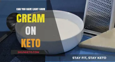 Is Light Sour Cream Keto-Friendly? A Low-Carb Diet Guide