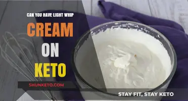Is Light Whipped Cream Keto-Friendly? A Low-Carb Diet Guide