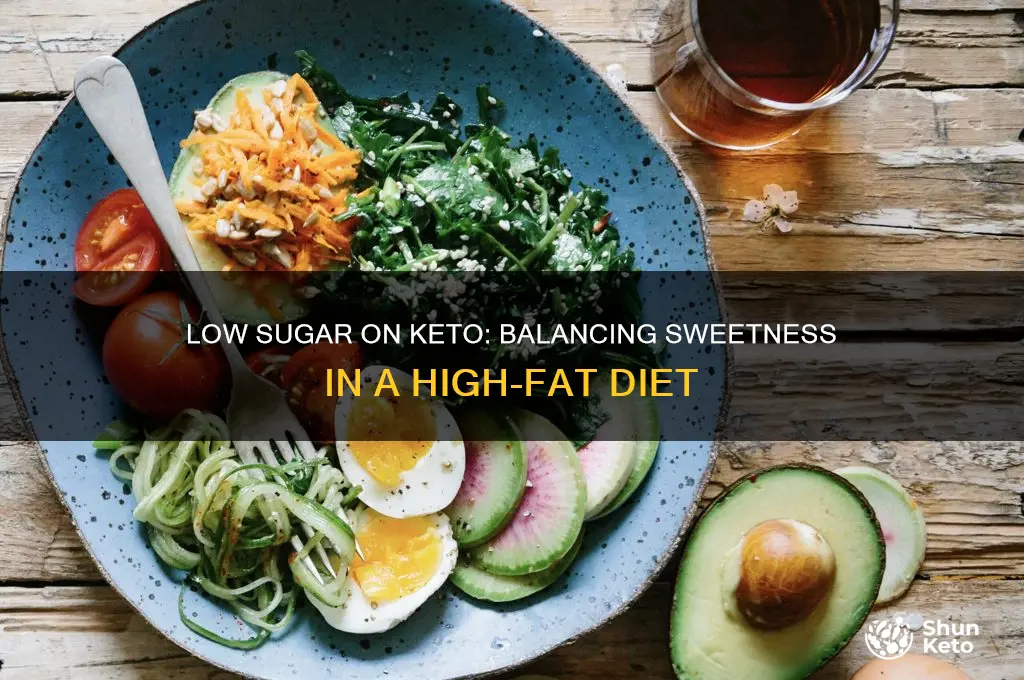 can you have low sugar on keto