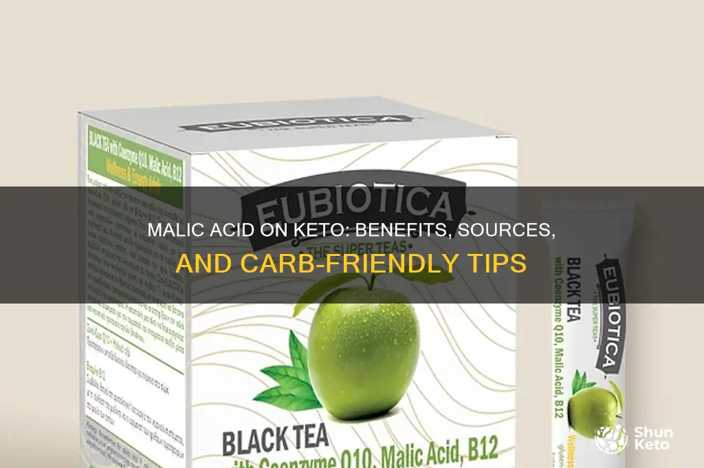 can you have malic acid on keto