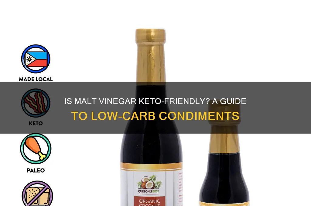 can you have malt vinegar on keto diet