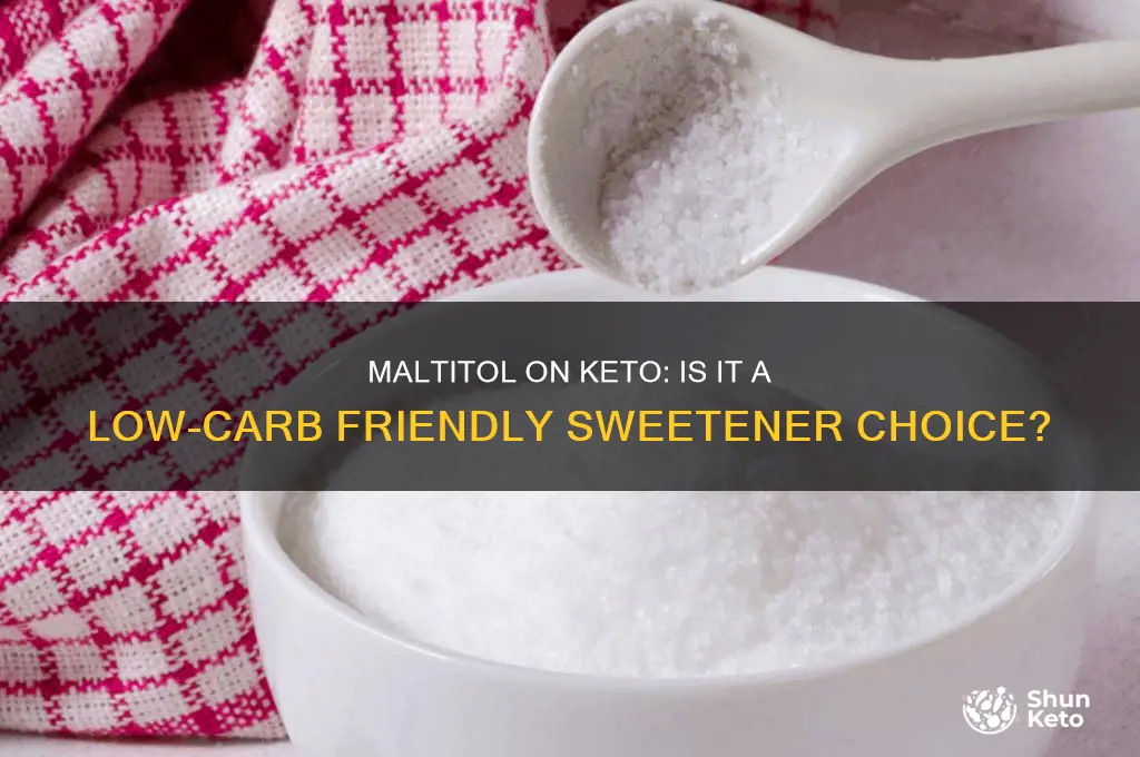 can you have maltitol on keto diet