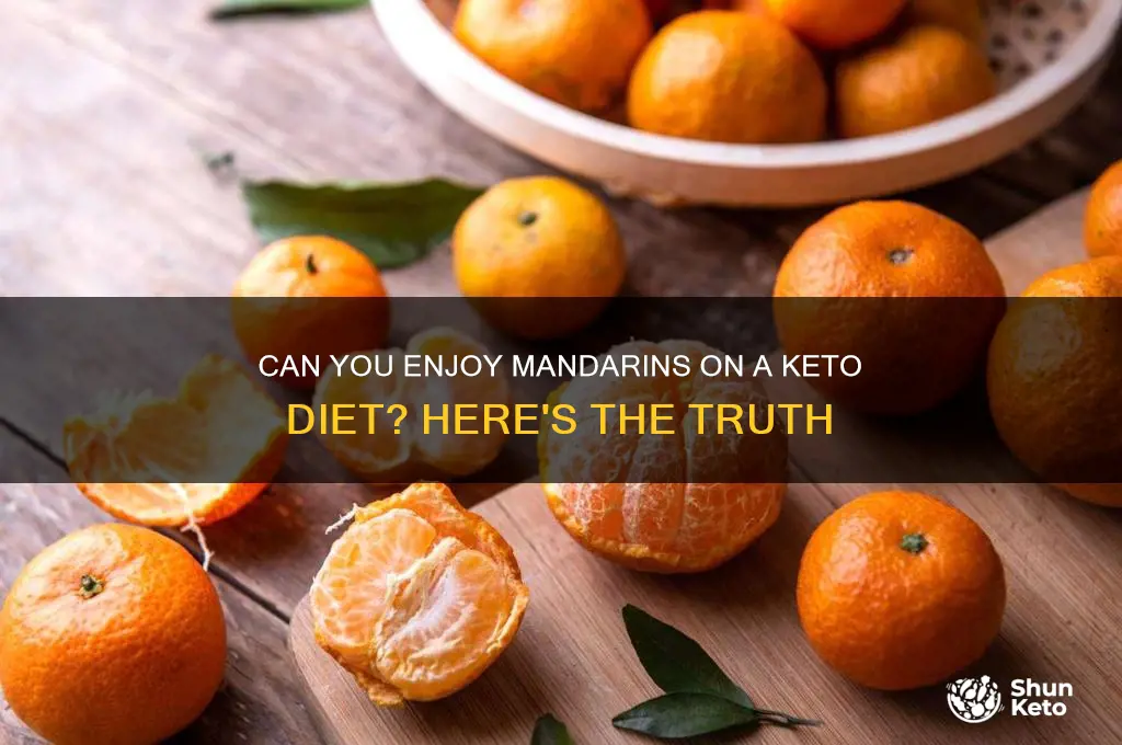 can you have mandarins on keto