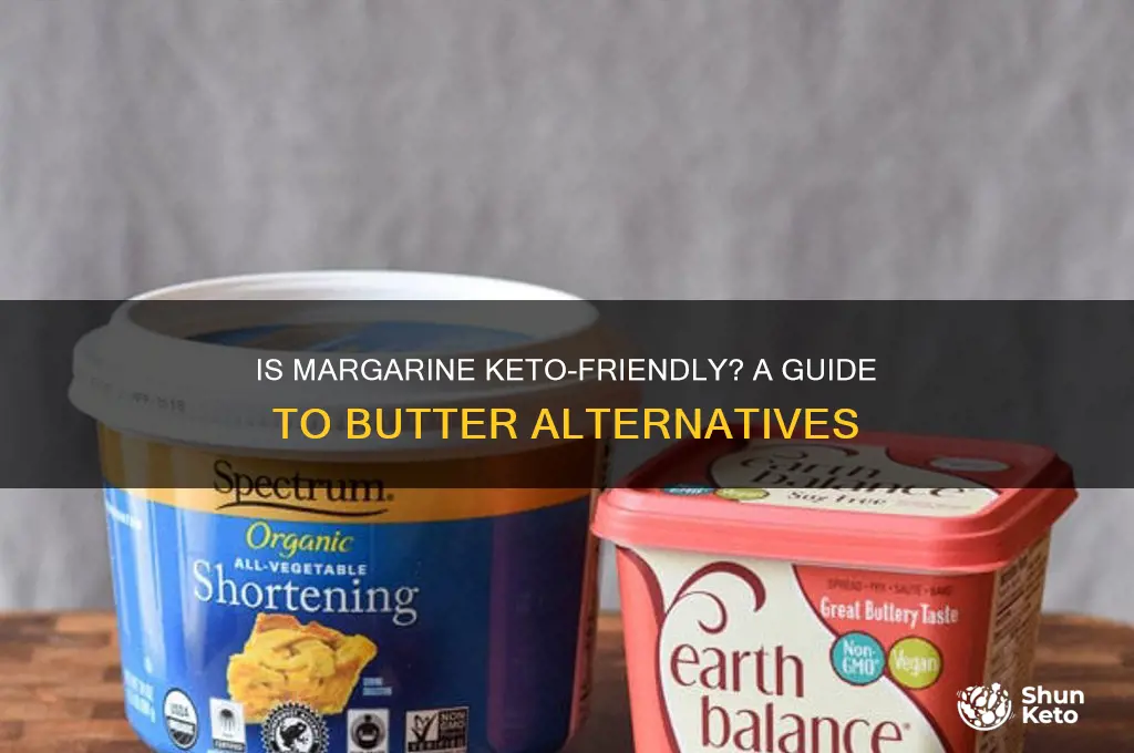can you have margarine on keto
