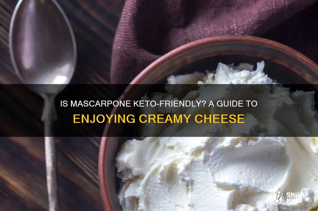 can you have mascarpone on keto