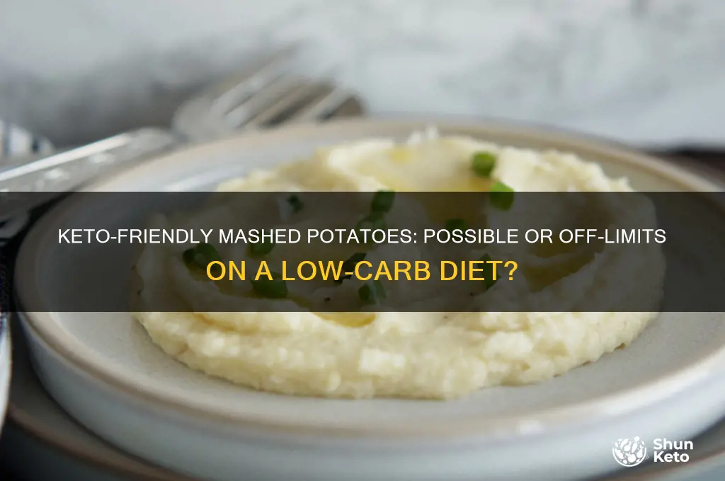can you have mashed potatoes on keto