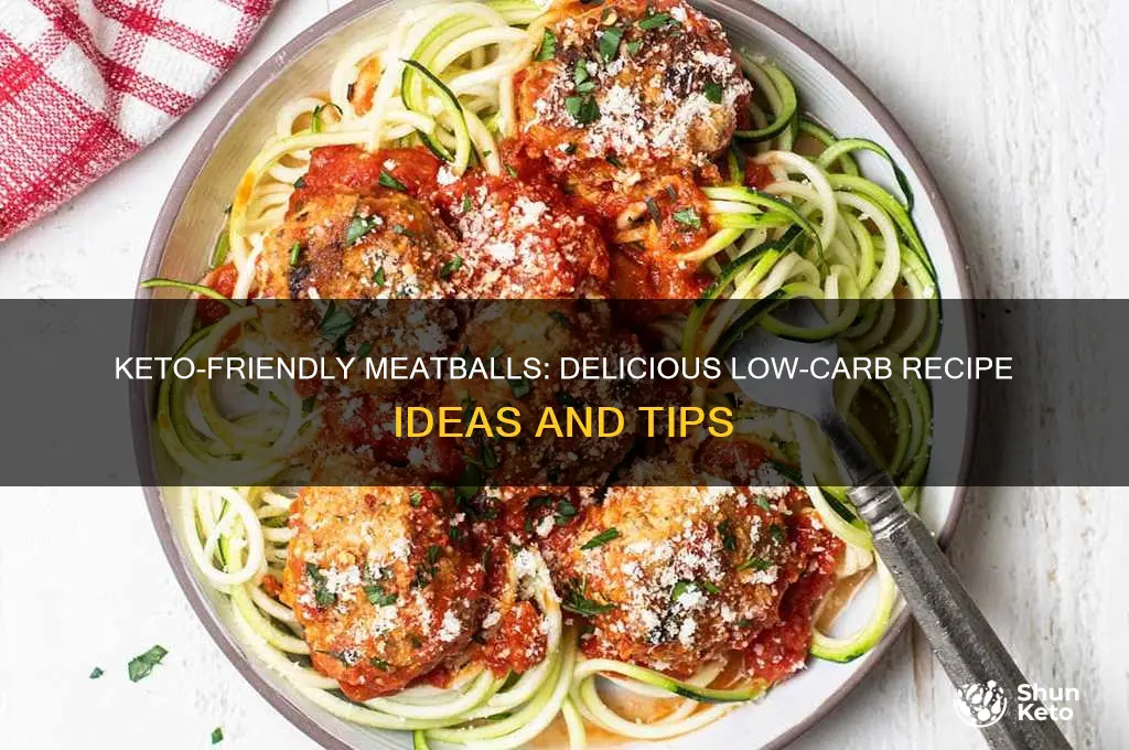 can you have meatballs on keto diet
