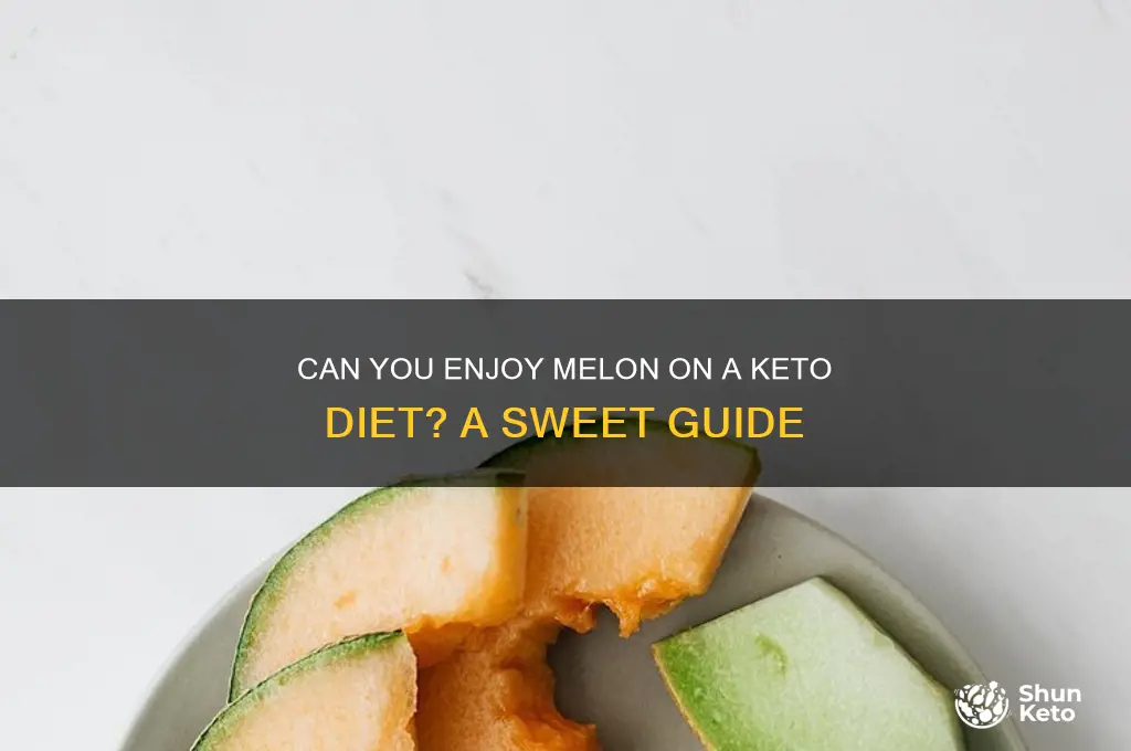 can you have melon on keto diet