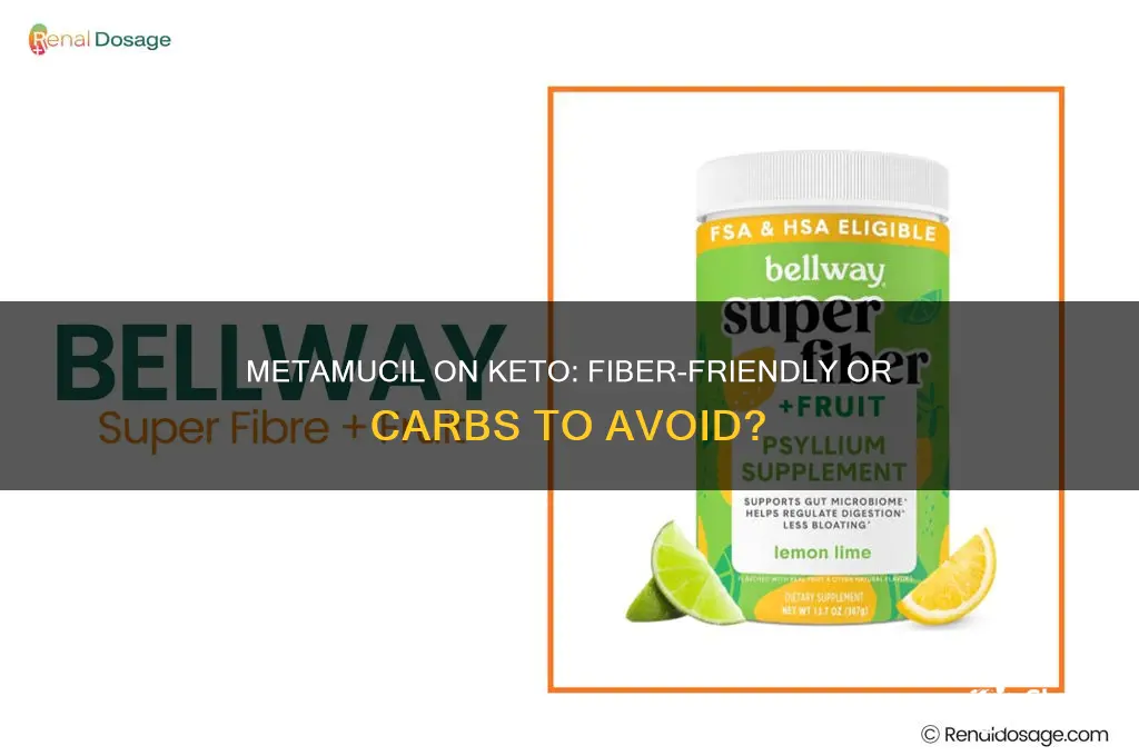 can you have metamucil on keto