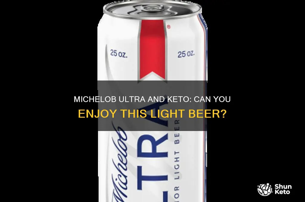 can you have michelob ultra on keto