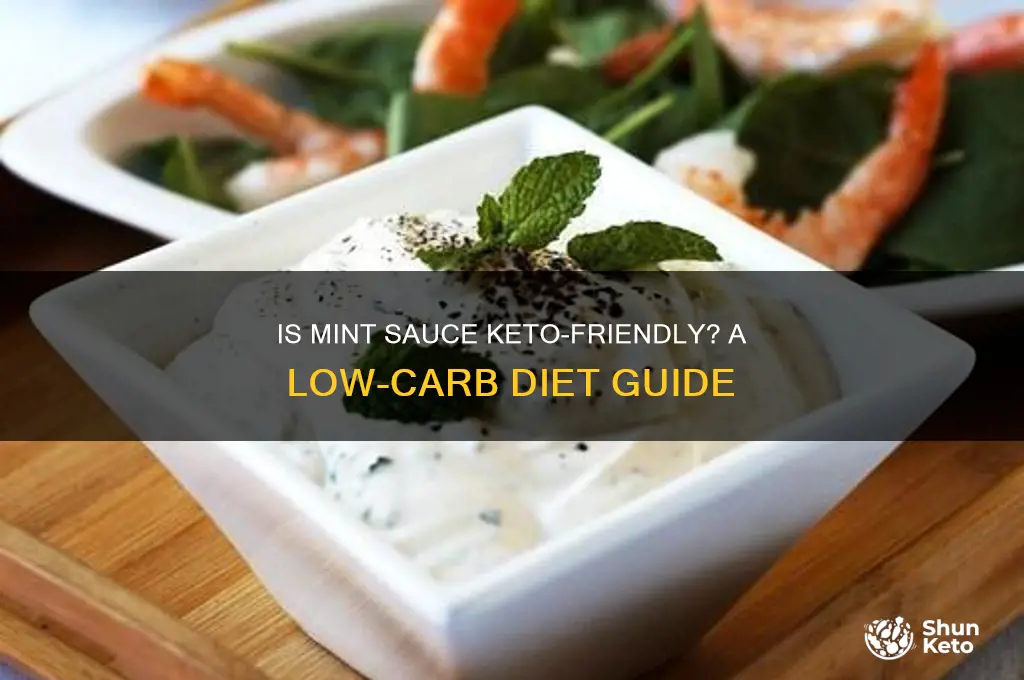 can you have mint sauce on keto
