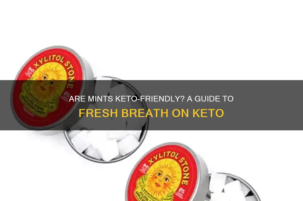 can you have mints on keto