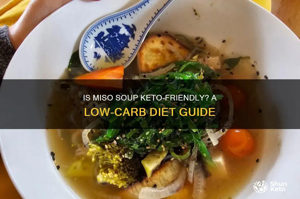 can you have miso soup on keto