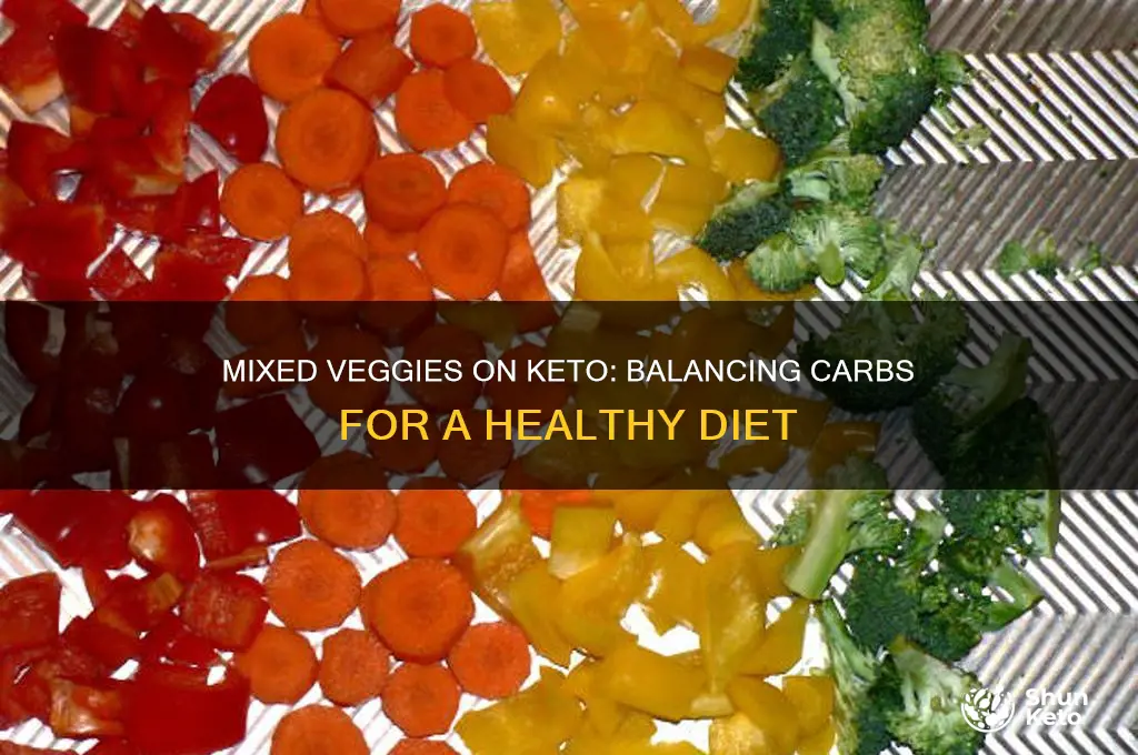 can you have mixed veggies on keto