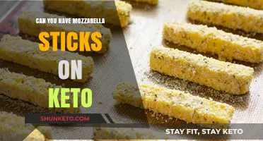 Keto-Friendly Mozzarella Sticks: Enjoying Cheesy Snacks on a Low-Carb Diet