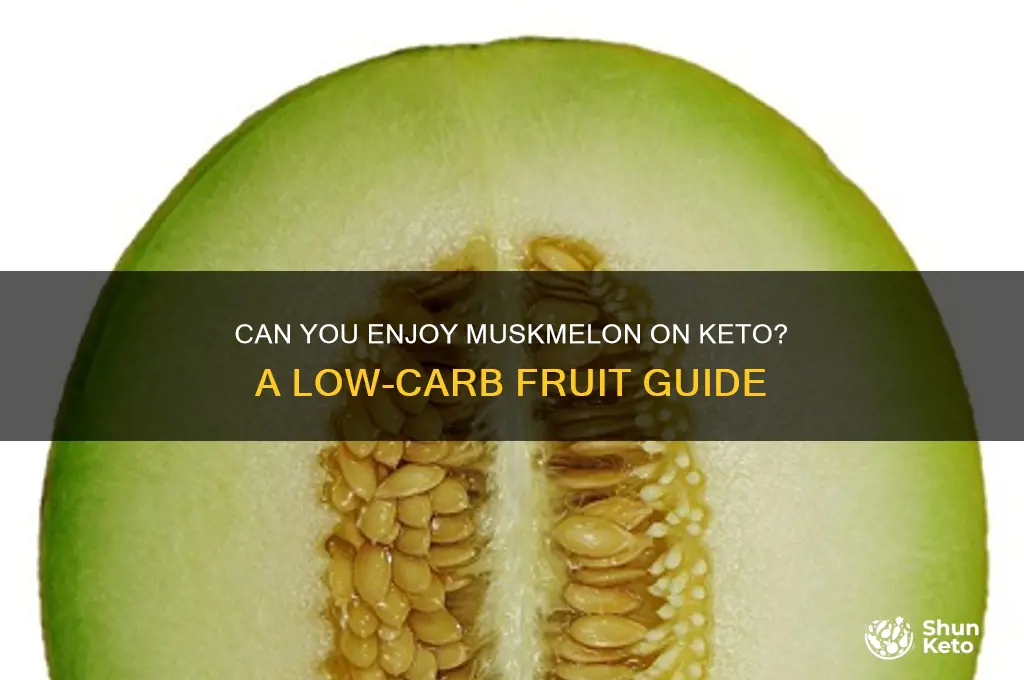 can you have muskkmelon on keto
