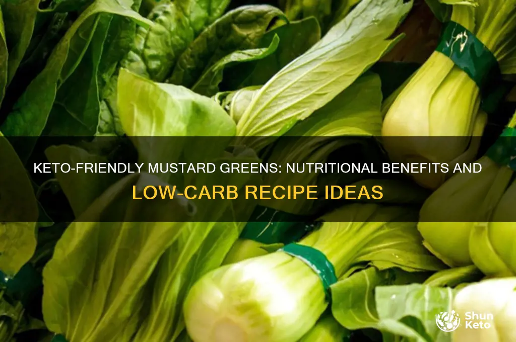 can you have mustard greens on keto